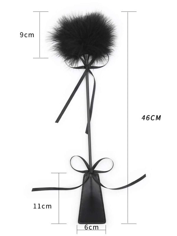 Feather Lingerie Riding Crop