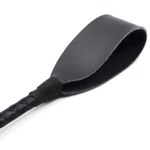 Elevate your intimate adventures with our SM Leather Riding Whip, a perfect blend of elegance and functionality.