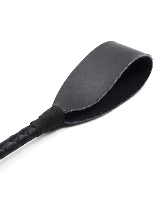 Elevate your intimate adventures with our SM Leather Riding Whip, a perfect blend of elegance and functionality.