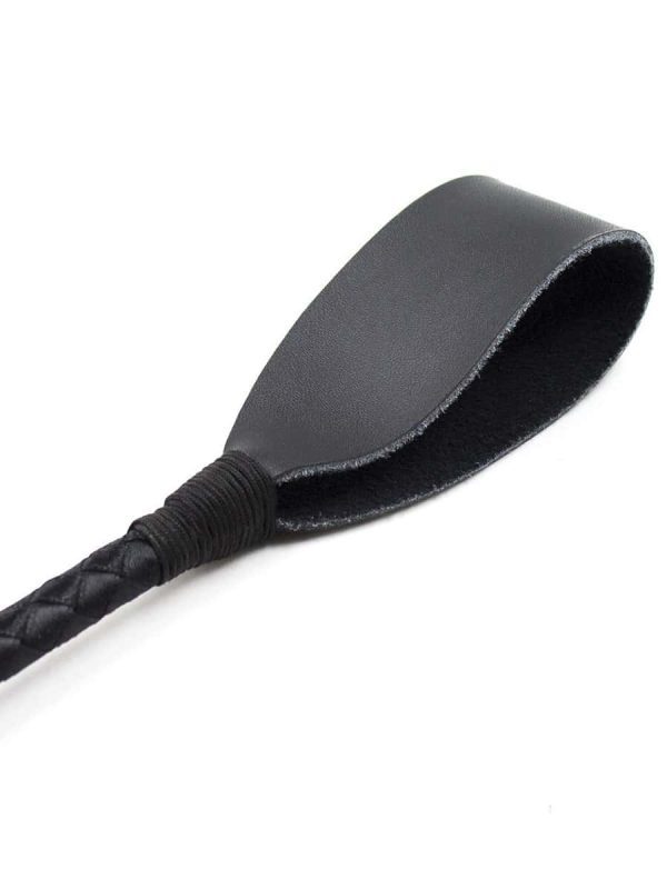 Elevate your intimate adventures with our SM Leather Riding Whip, a perfect blend of elegance and functionality.