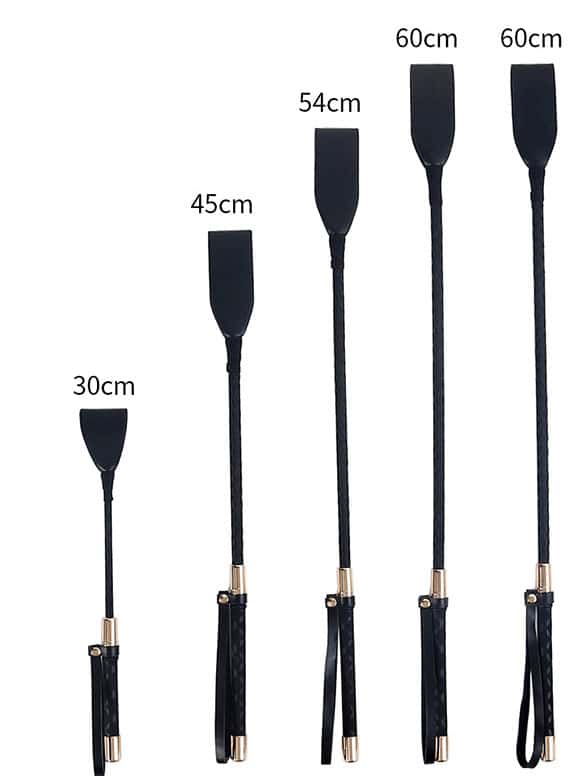 Elevate your intimate adventures with our SM Leather Riding Whip, a perfect blend of elegance and functionality.
