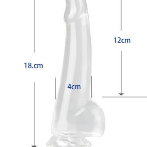 Crystal Transparent Dildo
