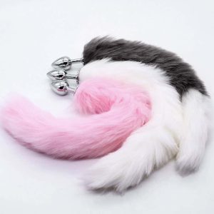 Discover a new level of playful intimacy with the Fox Tail Butt Plug, where fantasy and fun come together in a delightful package.