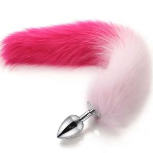 Discover a new level of playful intimacy with the Fox Tail Butt Plug, where fantasy and fun come together in a delightful package.