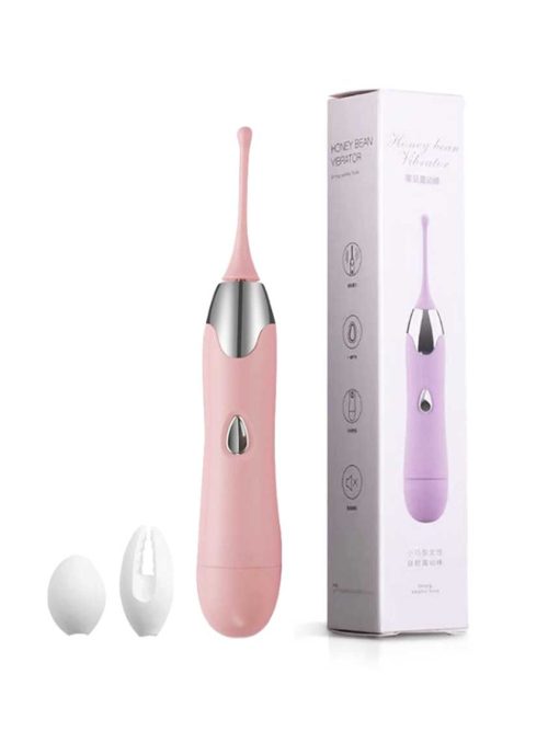 Precise-Teasing-Clitoral-Vibrator Purple clitoral vibrator designed for targeted pleasure and comfort