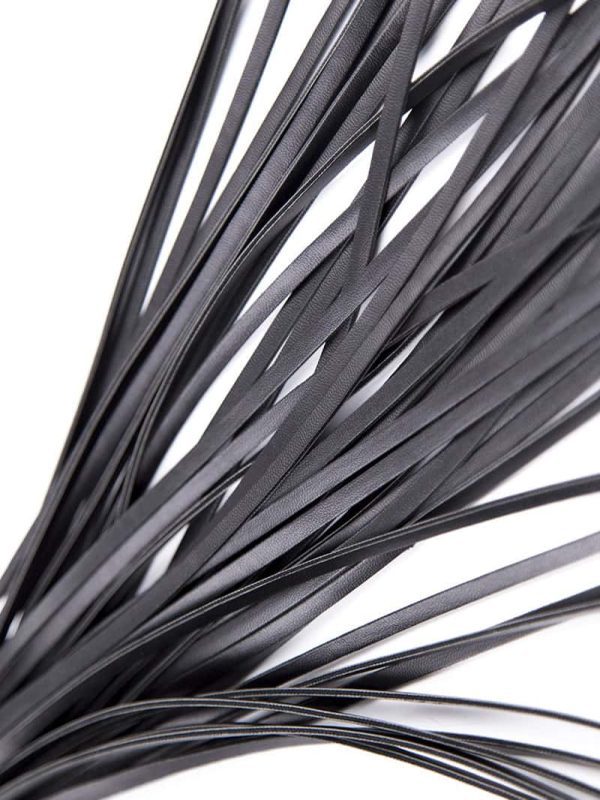 Experience the exquisite balance of pleasure and control with the SM Lingerie Leather Flirting Whip.
