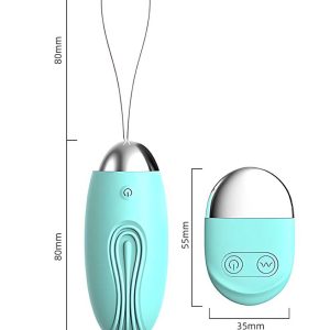 Small-Whale-Wireless-Vibrator-02 Egg wireless vibrator with textured floral patterns for added stimulation and aesthetic appeal