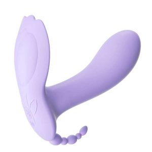 Vibrating Double Penetration Vibrator Experience heightened pleasure with our Vibrating Double Penetration Vibrator, thoughtfully crafted from eco-friendly silicone for comfort and safety.