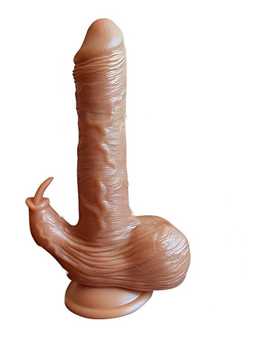 Unlock new levels of pleasure with our Vibrating Silicone Dildo, meticulously crafted to deliver an unforgettable experience.