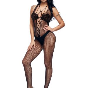 AquaMesh Fishnet Lingerie Elevate your intimate apparel with the AquaMesh Fishnet Lingerie, a captivating blend of allure and comfort.