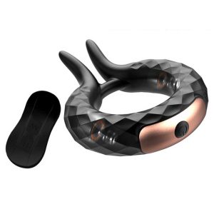 Big-eared Fox Vibrator-rose gold couple-vibrator