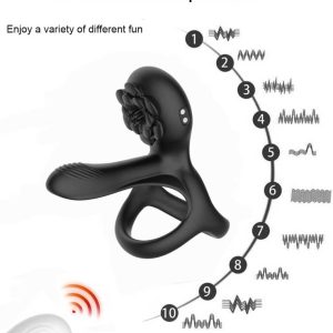 Black Rose Vibrator