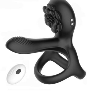Introducing the Black Rose Vibrator—a perfect blend of elegance and functionality designed to elevate your intimate moments.