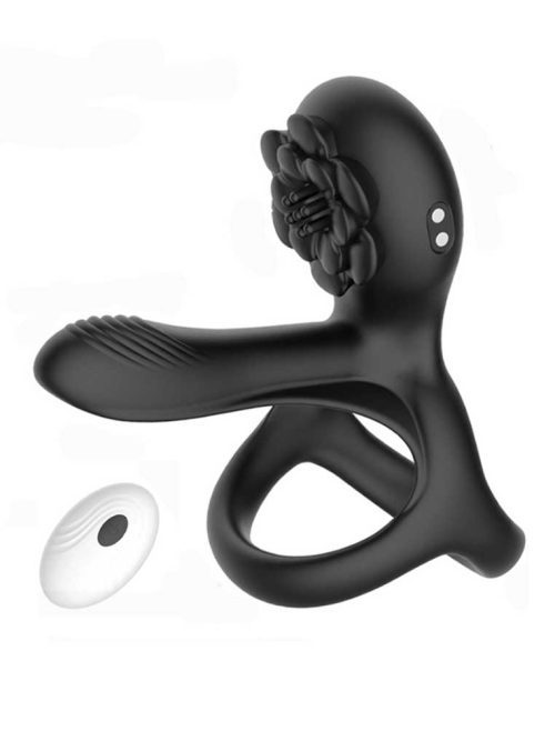 Introducing the Black Rose Vibrator—a perfect blend of elegance and functionality designed to elevate your intimate moments.
