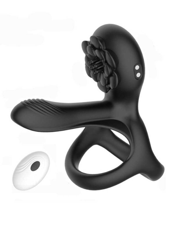 Introducing the Black Rose Vibrator—a perfect blend of elegance and functionality designed to elevate your intimate moments.