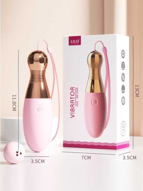 Bowling ball-shaped egg wireless vibrator, combining fun design with powerful stimulation