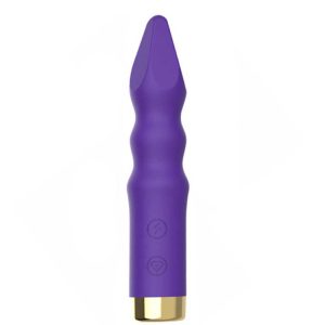 Bullet Shaped Vibrator-purple Experience pleasure like never before with our Bullet Shaped Vibrator.