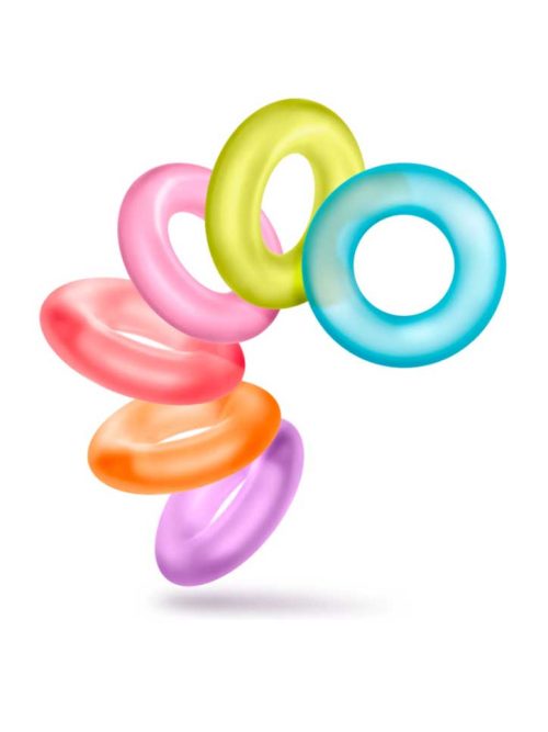 Introducing the Candy C-Rings (6 Pack), your perfect companion for exploring new pleasures in the bedroom.