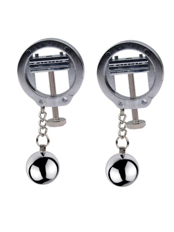 Circle Nipple Grips Weighted-sliver Circle Nipple Grips Weighted