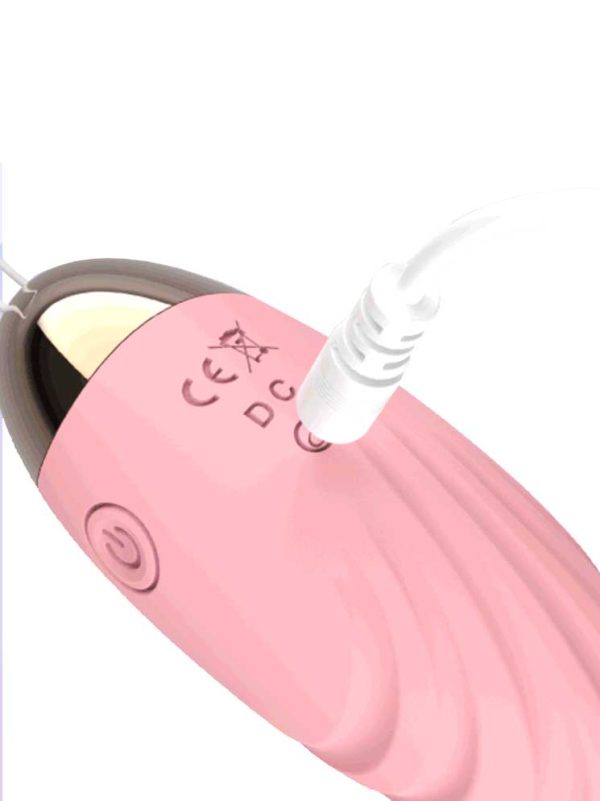 Dancing-Wireless-Vibrator-02 Portable pink wireless vibrating egg designed for discreet pleasure and enhanced intimacy