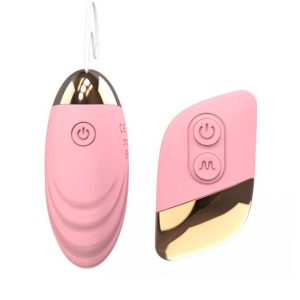 Dancing-Wireless-Vibrator Portable pink wireless vibrating egg designed for discreet pleasure and enhanced intimacy