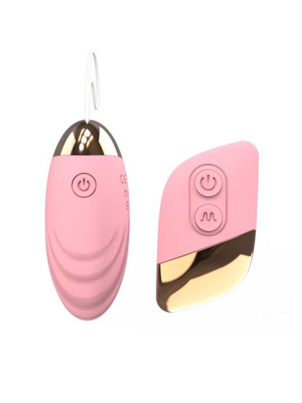 Dancing-Wireless-Vibrator Portable pink wireless vibrating egg designed for discreet pleasure and enhanced intimacy
