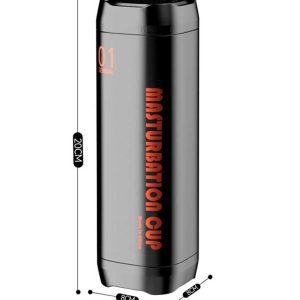 Water cup style masturbator designed for discreet pleasure and convenience