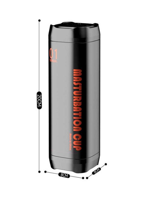 Water cup style masturbator designed for discreet pleasure and convenience