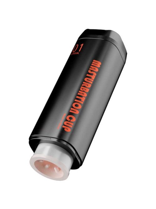 Water cup style masturbator designed for discreet pleasure and convenience
