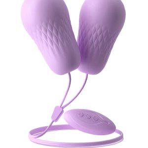 Double Shock Vibrator-purple Discover new heights of pleasure with the Double Shock Vibrator, designed for those who seek an exhilarating yet discreet experience.