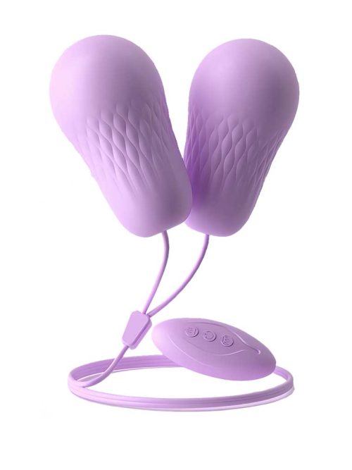Double Shock Vibrator-purple Discover new heights of pleasure with the Double Shock Vibrator, designed for those who seek an exhilarating yet discreet experience.