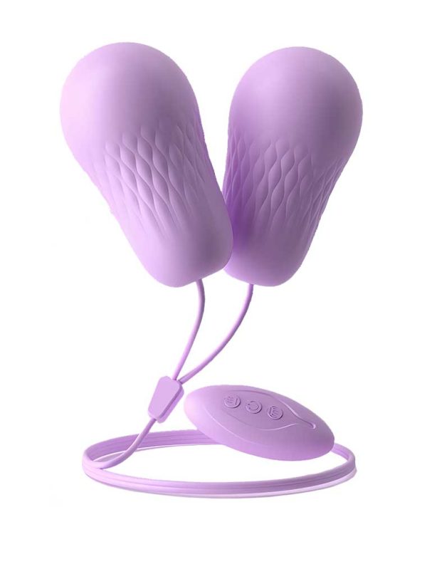 Double Shock Vibrator-purple Discover new heights of pleasure with the Double Shock Vibrator, designed for those who seek an exhilarating yet discreet experience.