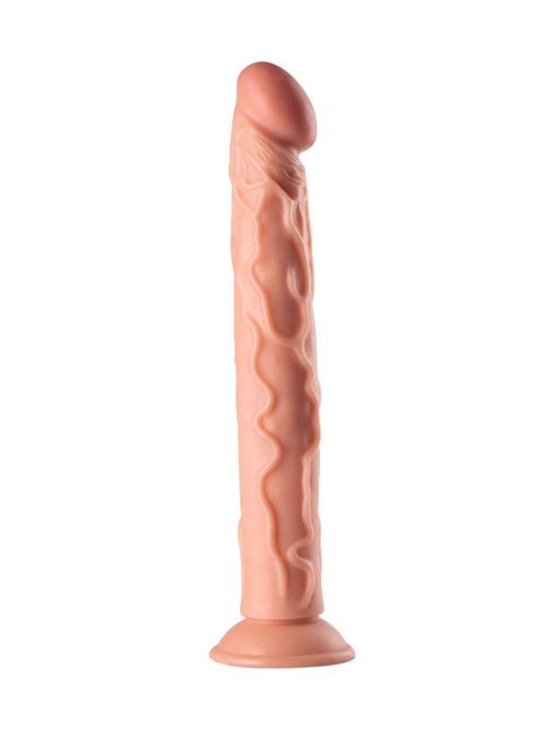 Discover new heights of pleasure with the Fantasy Rod Silicone Dildo.
