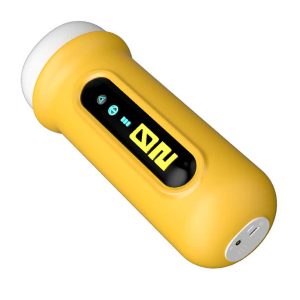 Yellow shell masturbator designed for vibrant pleasure and unique experiences