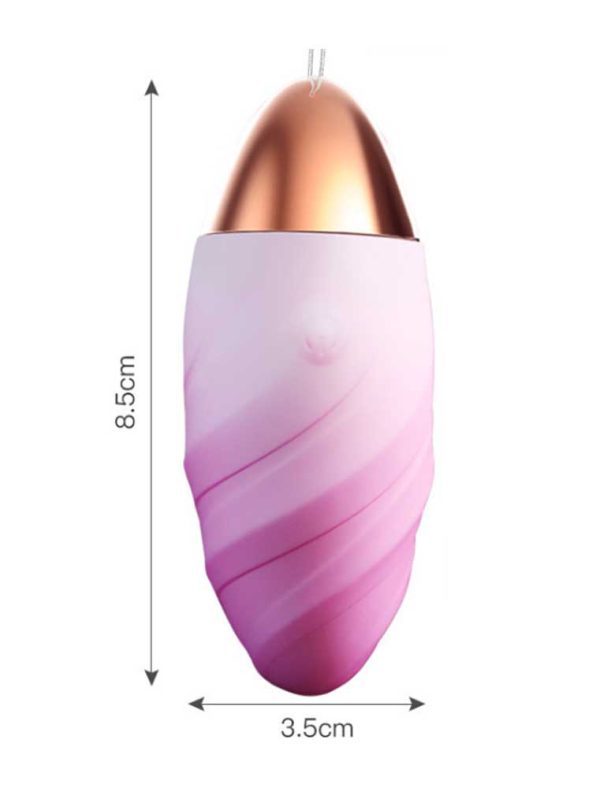 Fruit-Candy-Wireless-Vibrator-01 Wireless Vibrating egg with spiral texture for enhanced stimulation and unique sensations