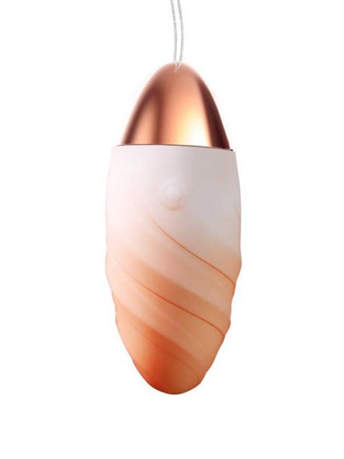 Fruit-Candy-Wireless-Vibrator Wireless Vibrating egg with spiral texture for enhanced stimulation and unique sensations
