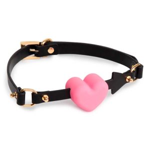 Heart Gag Introducing the Heart Gag, the perfect blend of playful design and comfort.