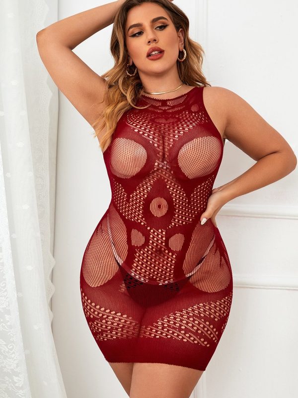 Large Size Hollow Out Hip Lingerie-02 Large Size Hollow Out Hip Lingerie