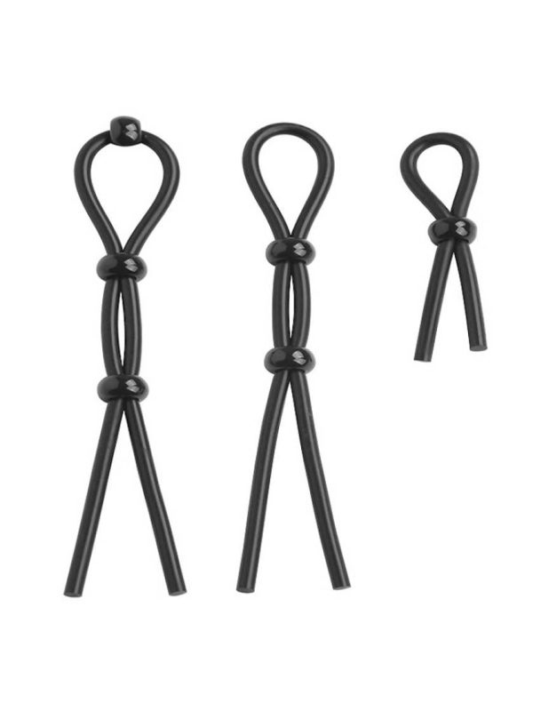 Explore new dimensions of pleasure with the Loop C-Rings (3 Pack), designed for those who crave variety and excitement in their intimate moments.