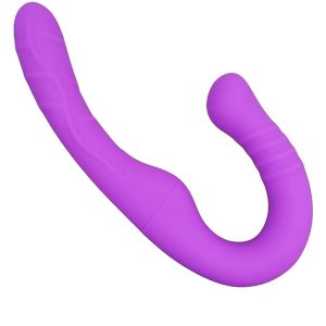 Dive into a world of pleasure with the Lustful Legend Double Dildo.