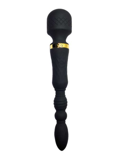 Magic Stick Vibrator-black Discover the ultimate pleasure experience with the Magic Stick Vibrator—a perfect blend of innovation and enjoyment.