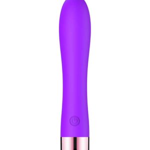 Min Vibrator-purple Discover the ultimate pleasure with the Min Vibrator, expertly crafted from eco-friendly silicone that prioritizes both your enjoyment and the environment.