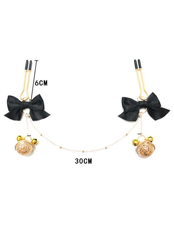 Nipple Grips With Bell Chain