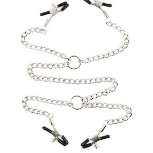 Nipple Play-chain Collection-#6 Unleash your desires with the Nipple Play-chain Collection, a stunning array of sensual accessories designed to elevate your intimate experiences.