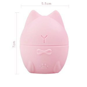 Pink-Cat-Wireless-Vibrator-01 Pink cat-shaped wireless vibrator, combining playful design with delightful sensations