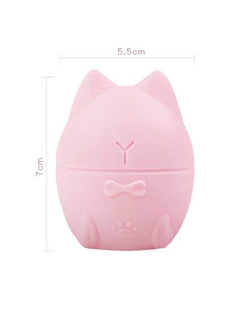 Pink cat-shaped wireless vibrator, combining playful design with delightful sensations