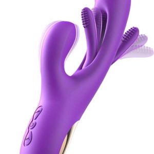 Purple Hollow Vibrator Discover new heights of pleasure with the Purple Hollow Vibrator, expertly crafted from eco-friendly silicone that ensures a safe and comfortable experience.