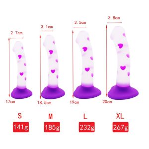 Purple Love Dildo