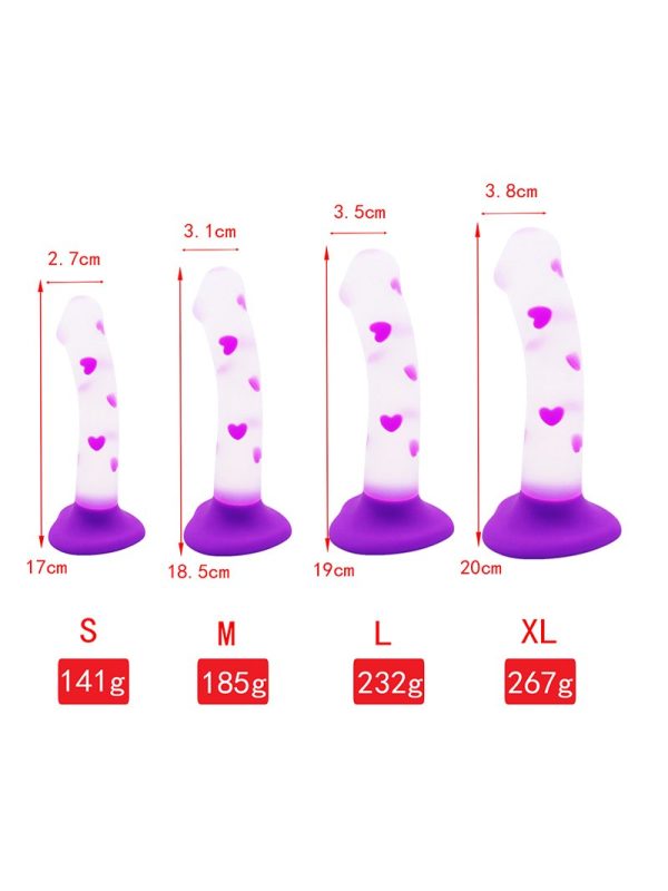 Purple Love Dildo