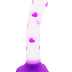 Elevate your pleasure experience with the Purple Love Dildo, designed for those who crave both excitement and comfort.